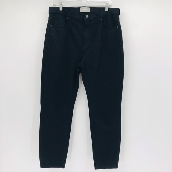 Everlane Denim - Everlane High Waist Skinny Jeans in Black Size 32 Ankle